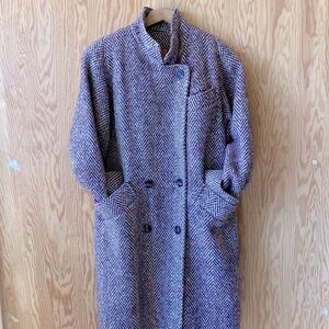 Vintage Women’s Tweed Overcoat
